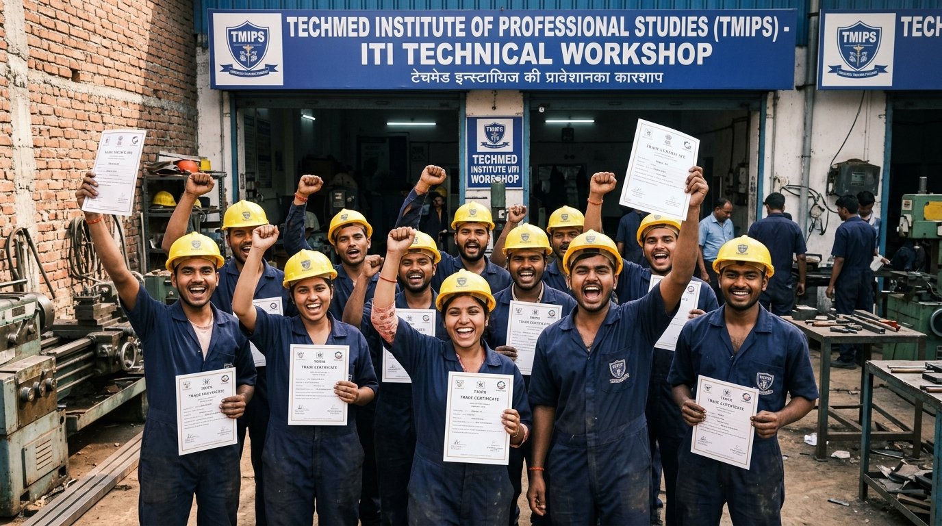 ITI Technical Workshop Trade Batch Celebration - TECHMED Institute of Professional Studies