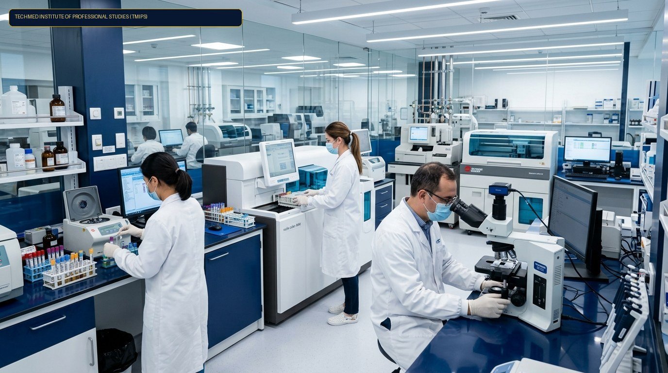 Automated Biochemistry & Serum Testing Setup - TECHMED Institute of Professional Studies