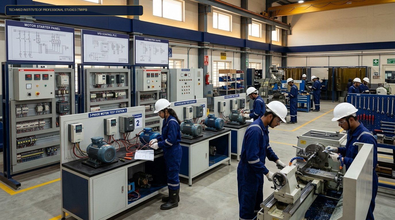 TMIPS Electrical & Mechanical Engineering Workshop - TECHMED Institute of Professional Studies